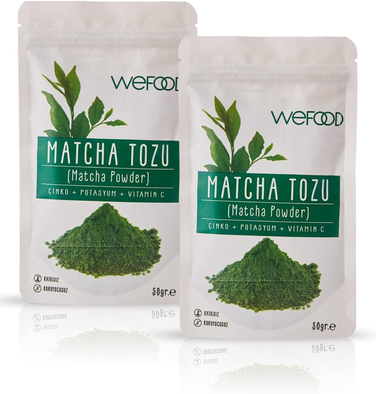 Wefood Matcha Tozu 50 gr 2'li