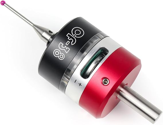 RATTMMOTOR 3D Edge Finder High Precision Touch Probe Three-Coordinate Centring Rod Tool Setter Trigger CF-38 for CNC Machining Center