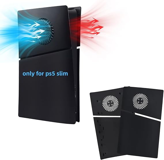 Mcbazel PS5 Slim Cover Plates for PlayStation 5 Slim Digital Edition