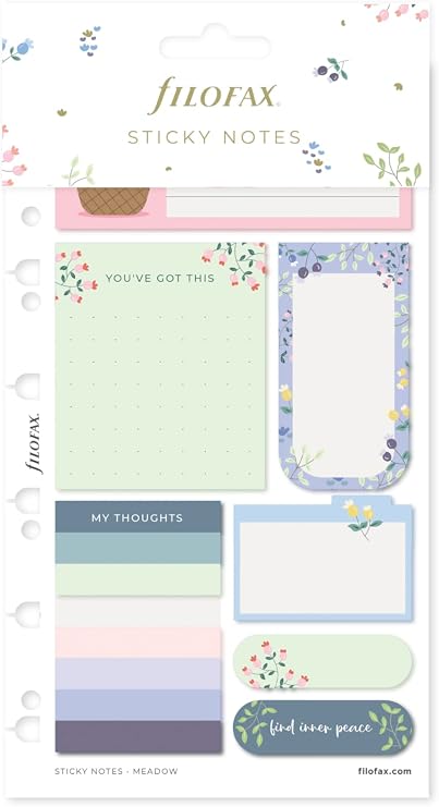 Filofax Sticky Notes - Meadow