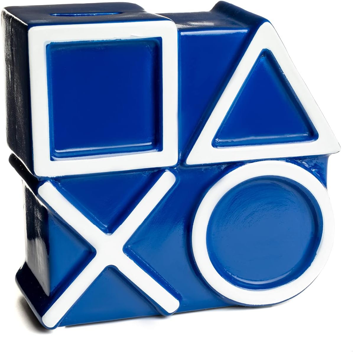 Paladone Playstation Icons Money Box | Official Licensed Gaming Merchandise, Blue, One Size
