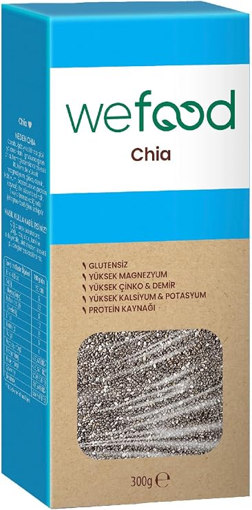 Wefood Siyah Chia - 300 Gr