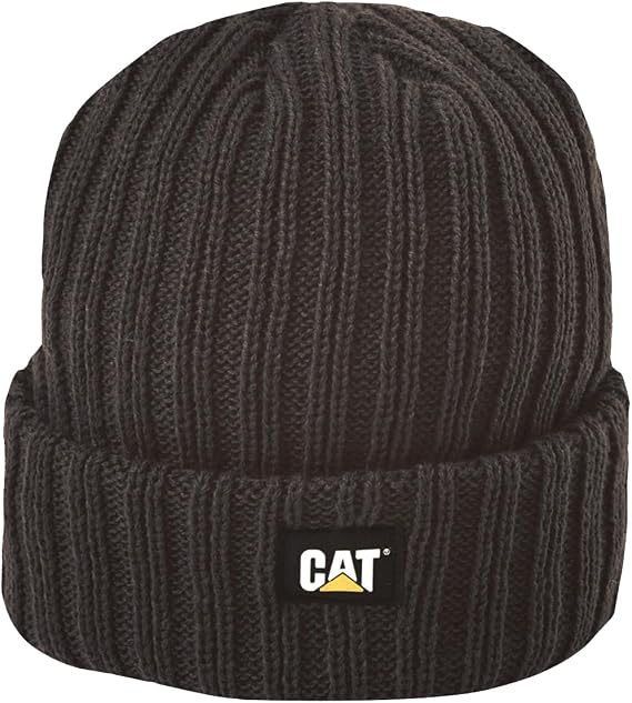 Caterpillar Men's Rib Watch Cap Beanie Hat (Pack of 1)