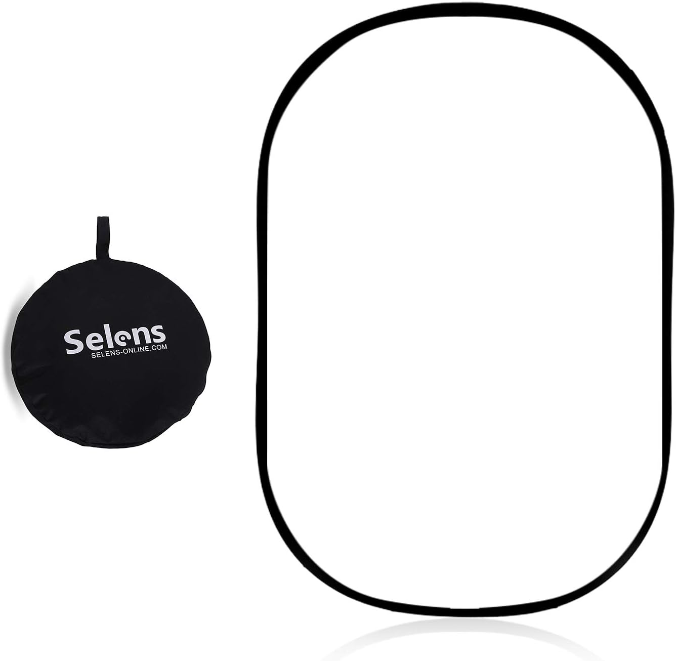 Selens Light Diffuser Photography 60x90cm Sun Reflector Soft Diffusion Panel Professional Foldable Pop-out for Portrait Product Photo Studio Lighting Video Flash Outdoor Indoor with Carry Bag