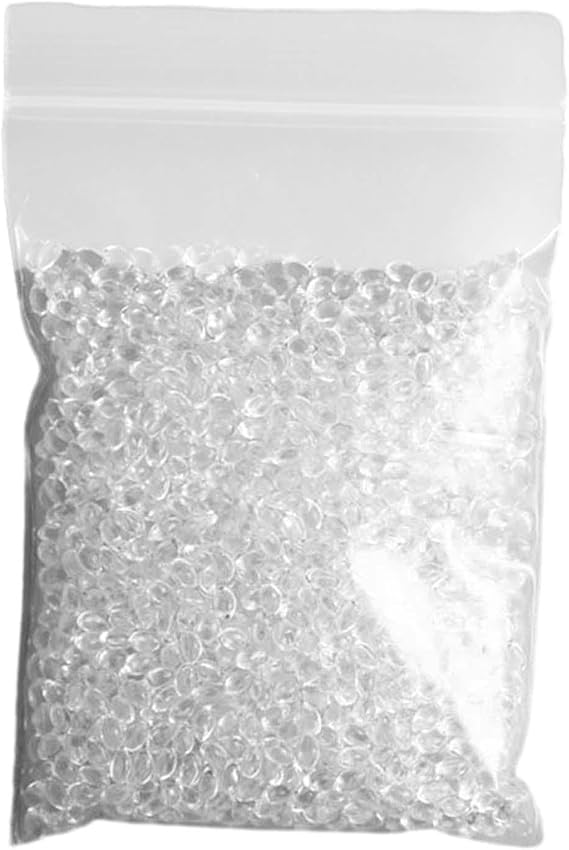 Thermoplastic Moldable Beads, 100 g Reusable Hand Mouldable Thermoplastic Pellets, Environmentally Friendly Thermoplastic Resin for Crafts and DIY, Clear