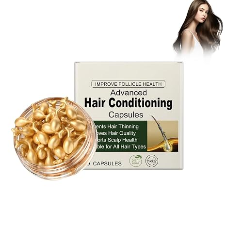 Haaröl Haarpflege Kapseln 30 Stück Hair Serum Capsule Haarbehandlungsserum Pflege Und Reparatur Geschädigter Haare Hair Vitamin Oil Capsules Hair Oil Zur Reparatur Und Konditionierung Des Haares