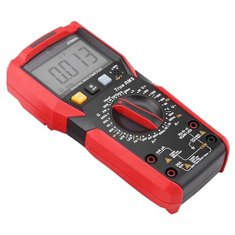 UT89X UT89XD Digital Multimeter NVC Measurement Professional Tester Measures AC DC Voltage Current Temperature Conductance with LED Test Auto Backlight for Electricians Engineers (UT89XD)