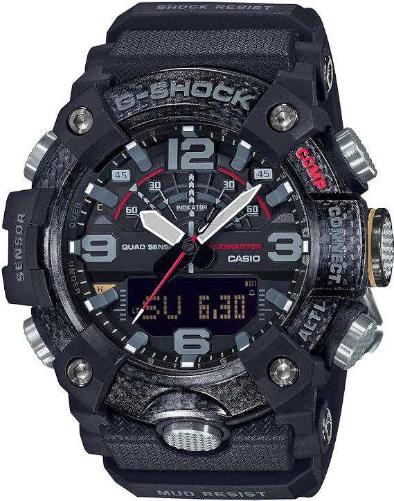 Casio GG-B100-1ADR Kol Saati, G-Shock, Analog/Digital, Siyah, Erkek
