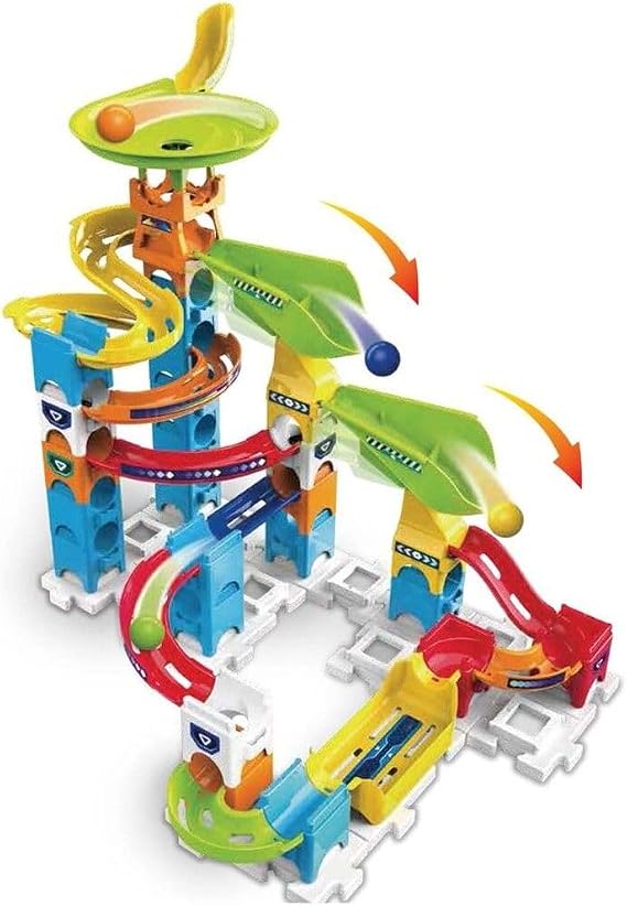 Vtech - Marble Rush Double Drop Set, 47 Pcs (950-529632)