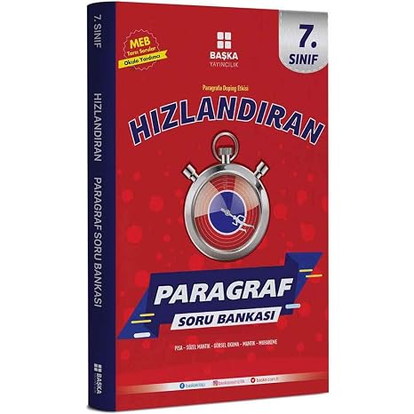 Paragraf Soru Bankasi 7.sinif Hizlandiran Paragraf
