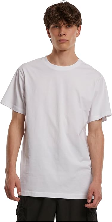 Build Your Brand Men T-Shirt Round Neck 1/3/5 Pack