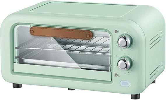 Multifunctional Oven for Home Use, 12L Smart Baking Oven Transparent Mini Electric Oven 800W Microwave Adjustable Temperature Control Convenient