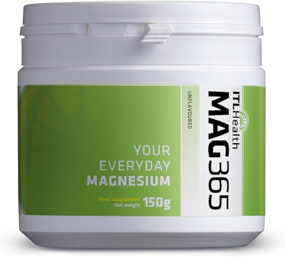 MAG365 Magnesium Citrate Powder - Highly Absorbable Magnesium Supplement - Unflavored 150g