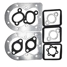 Heads Gasket Kit for Onan BF B43 B48 P-216 P-218 P-220 Engines, Valve Grind Set Replacing Part 110-3181, Metal