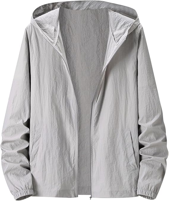 Mens Fashion Solid Surface Pocket Cardigan Zipper Sweater Jacket Fleece Full Zip Jacket Men