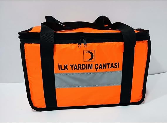 medsey ilk yardım çantası mini turuncu