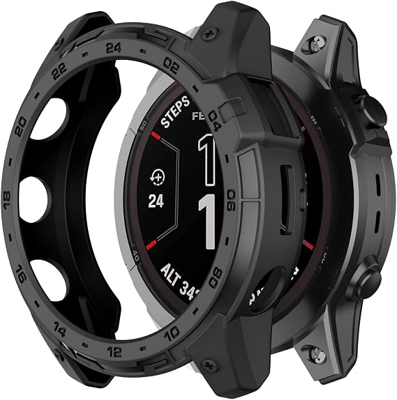 ISABAKE Protector Case for Fenix 7X Pro/Enduro 2/Tactix 7 TPU Bumper Shell