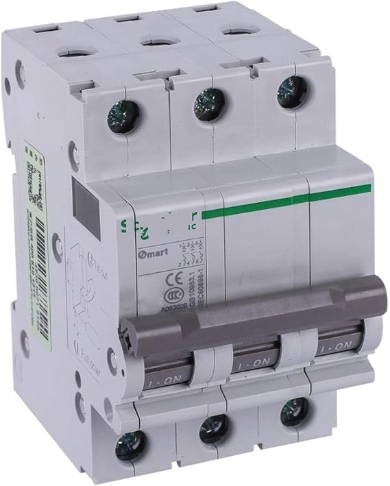 Circuit Breaker OSMC32N-D25A/3P OSMC32N3D25 OSMC32N circuit breaker, 3P, D curve, 25A, 400V, Icn=6kA, M5