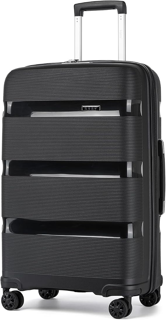 Kono 28 Inch Large Suitcase Lightweight Hard Shell Polypropylene Luggage