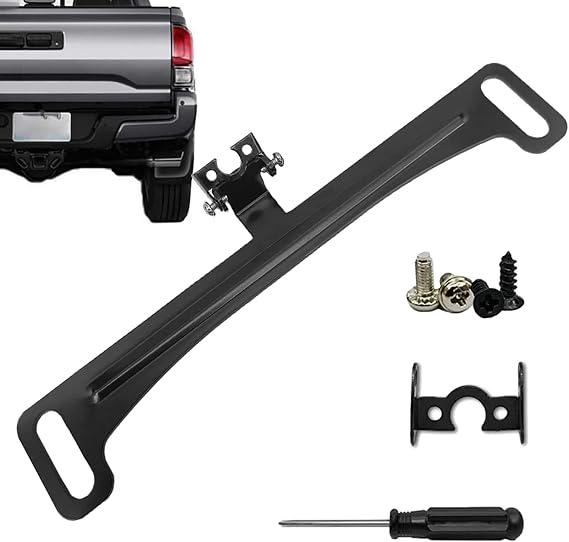 Rear View Camera Mount - Universal Number Plate Frame, Adjustable Reversing Bracket, Easy to Install Rear View Camera Mount | Waterproof Rear View Camera Mounting Kit for Sedan, Truck