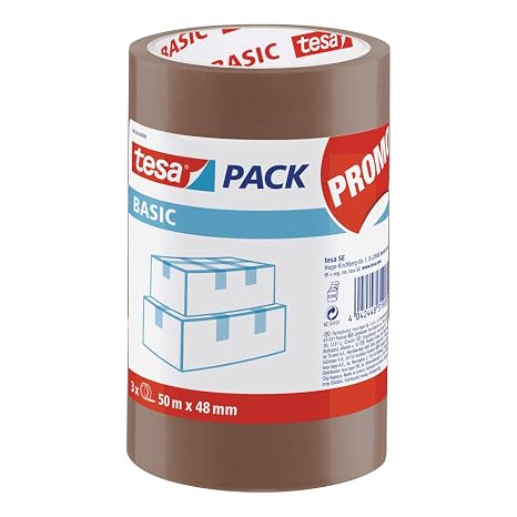 PROMO Seal tesa BASIC PP, brown (3u. x 50:48 tower)