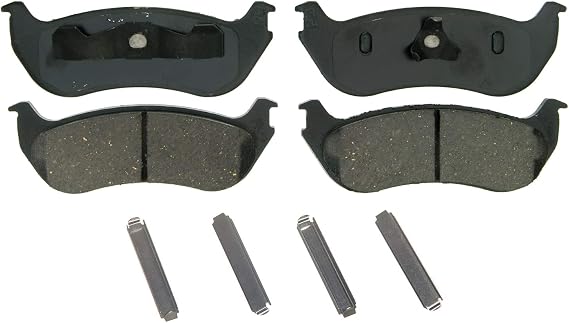 Wagner QS ZD881 Disc Brake Pad Set, Chamfered Edges for Smooth, Quiet Stops, Fits 20022005 Ford Explorer