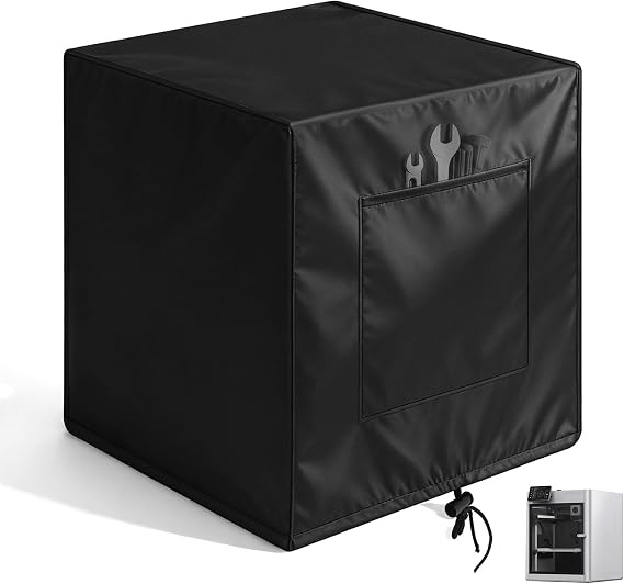 3Dプリンターダストカバー Bambu Lab X1/X1C/X1E/X2D用 ブラック