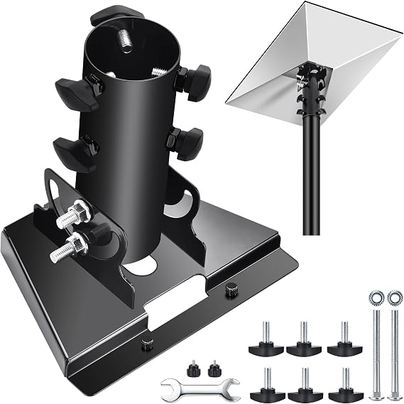 Starlink Standard Gen 3/4/4X Pipe Adapter Mount, Secure Pole Mount Kit