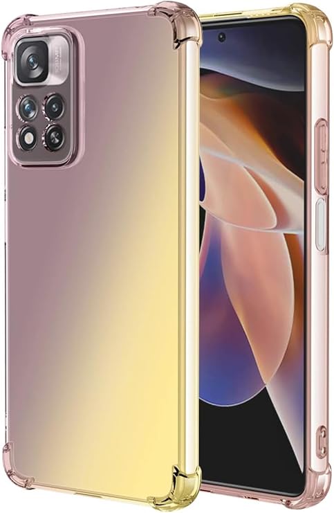 Xiaomi Redmi Note 11 ile Uyumlu Köşe Korumalı Premium Şeffaf Kılıf