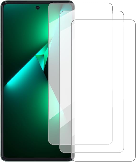Screen Protector Compatible with Tecno Pova 6 Pro 5G(6.78 Inch) [3 Pack] Glass Screen Protector Suitable for Tecno Pova 6 Pro 5G Global, Anti Scratch Tempered Glass Protective Film