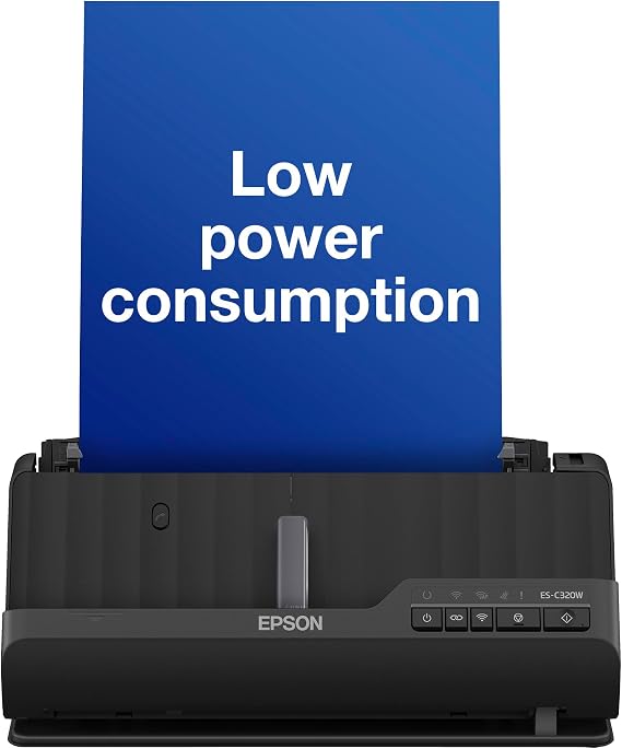 Epson ES-C320W Ultra-compact Wi-Fi 30ppm Auto Feed Colour Scanner