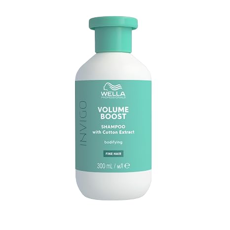 Wella Professionals INVIGO VOLUME BOOST - Champú - Volumen y Brillo - Todo tipo de cabellos - Extracto de Algodón