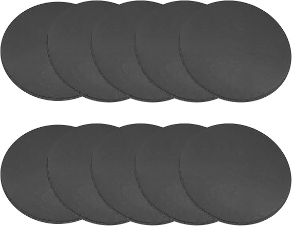 PATIKIL Rubber Solid Discs Washers 40mm Dia x 1.5mm Thick Black 10 Pcs