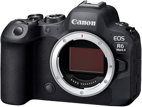 Canon EOS R6 Mark II Smartchoice 24.2 MP Mirrorless Camera-Body Only (Black)