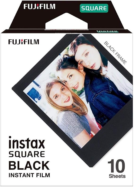 Fujifilm Instax Square Black Edition 10'lu Kare Film