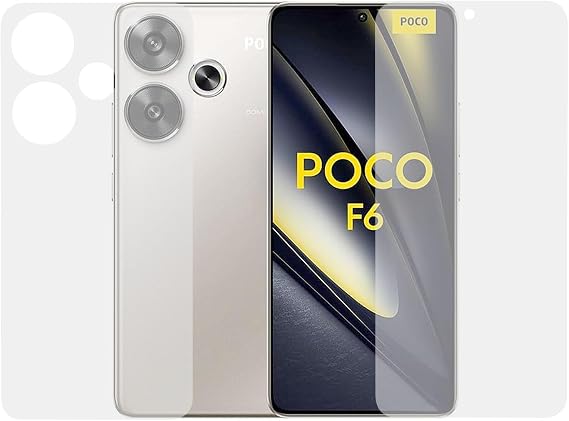 Microcase Poco F6 / Xiaomi Redmi Turbo 3 5G Full Ön Arka Kaplama Koruma Filmi - AL3279