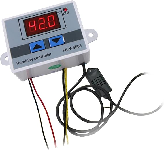 12V/24V/220V Humidity Control Switch Humidity Sensor Accurate Hygrometer Switch Controller Humidity Controller