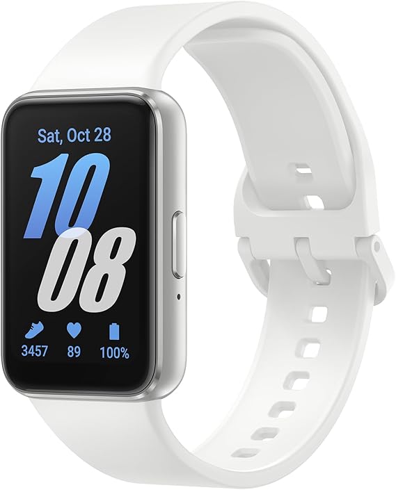 Samsung Galaxy Fit3 Akıllı Bileklik, Gümüş (Samsung Türkiye Garantili)