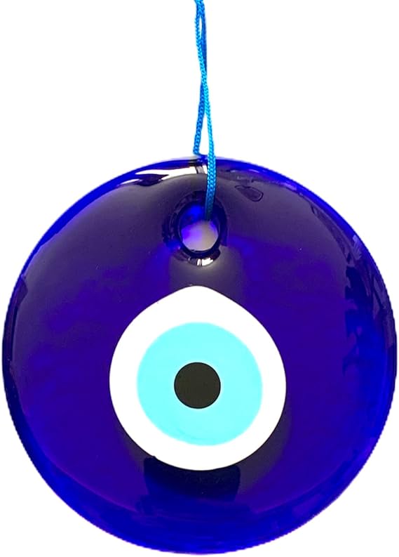 Large Size Turkish Evil Eye,Lucky Eye and Protection Wall Hanging Home Decoration/Ornament 8-10-13-17 CM (10 Cm)