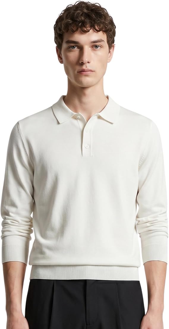 Anthony Jackson Premium Erkek Polo Yaka Triko Kazak Massimiliano