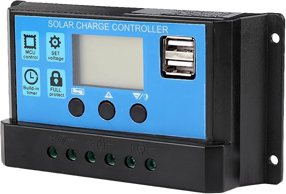 Solar Charge Controller 60A/50A/40A/30A/20A/10A 24V Automatic Solar Charger