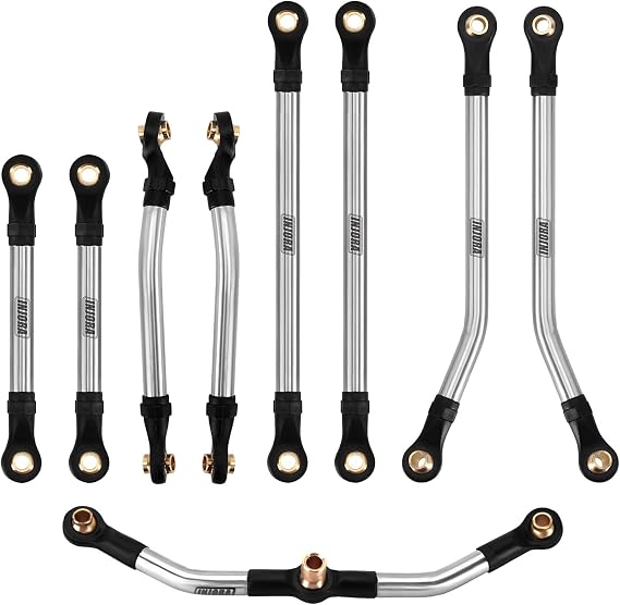 INJORA Steering & High Clearance Chassis Links for TRX4M High Trail K10
