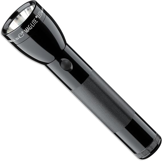 Maglite ML300L 2 D-Cell Torch/Flashlight - Black (Boxed) [Energy Class A]