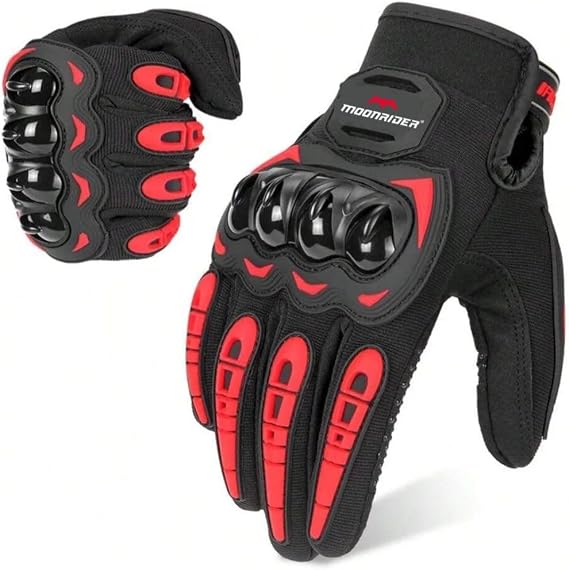 Motosiklet eldiveni tam korumalı Dokunmatik Uyumlu Unisex premium Motorcu Eldiveni NX-3