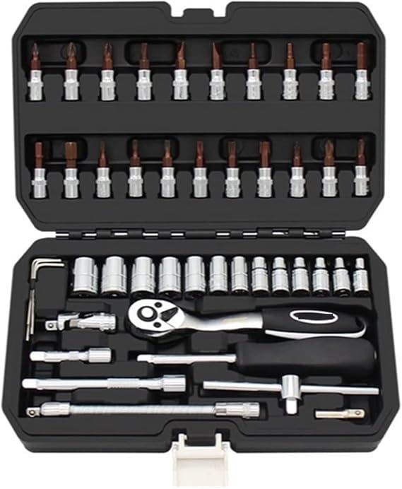 Ratchet Socket Wrench Set Car Combination Tool Kit Multipurpose Carro Ferramentas Auto Repair and Insurance Herramientas Color: 46 Pieces 24 Teeth 46 Pieces 72 Teeth
