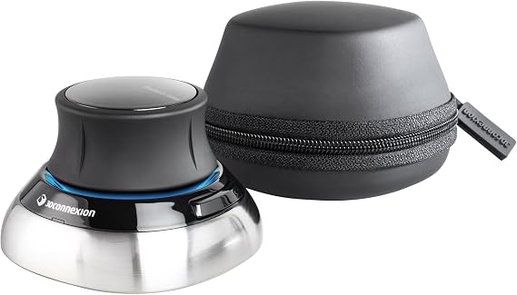 3Dconnexion SpaceMouse Wireless (Bluetooth 3D-Maus kabellos schwarz)