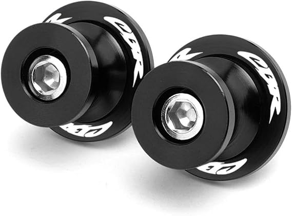 Swingarm Spools Slider Stand Screw M8 Accessories CBR 600RR 1000RR 2004-2019 250R 900RR Swingarm Slider Spools(Black)