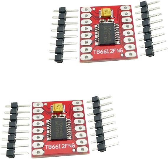 2pcs Dual Motor Driver Module 1A TB6612FNG for Arduino Microcontroller