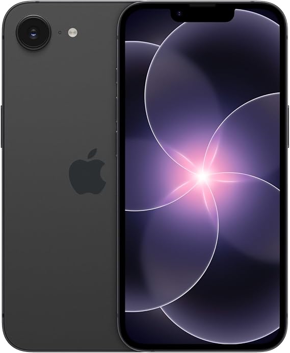 Apple iPhone 17e 256GB: 6.1-inch Super Retina XDR Display, A19 Chip, All-day Autonomy, 48 MP Fusion Camera; Black