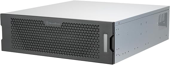 Silverstone RM31, 3U Rack Server Chassis with Dual Power Supply and Support for 360mm Radiators, SST-RM31